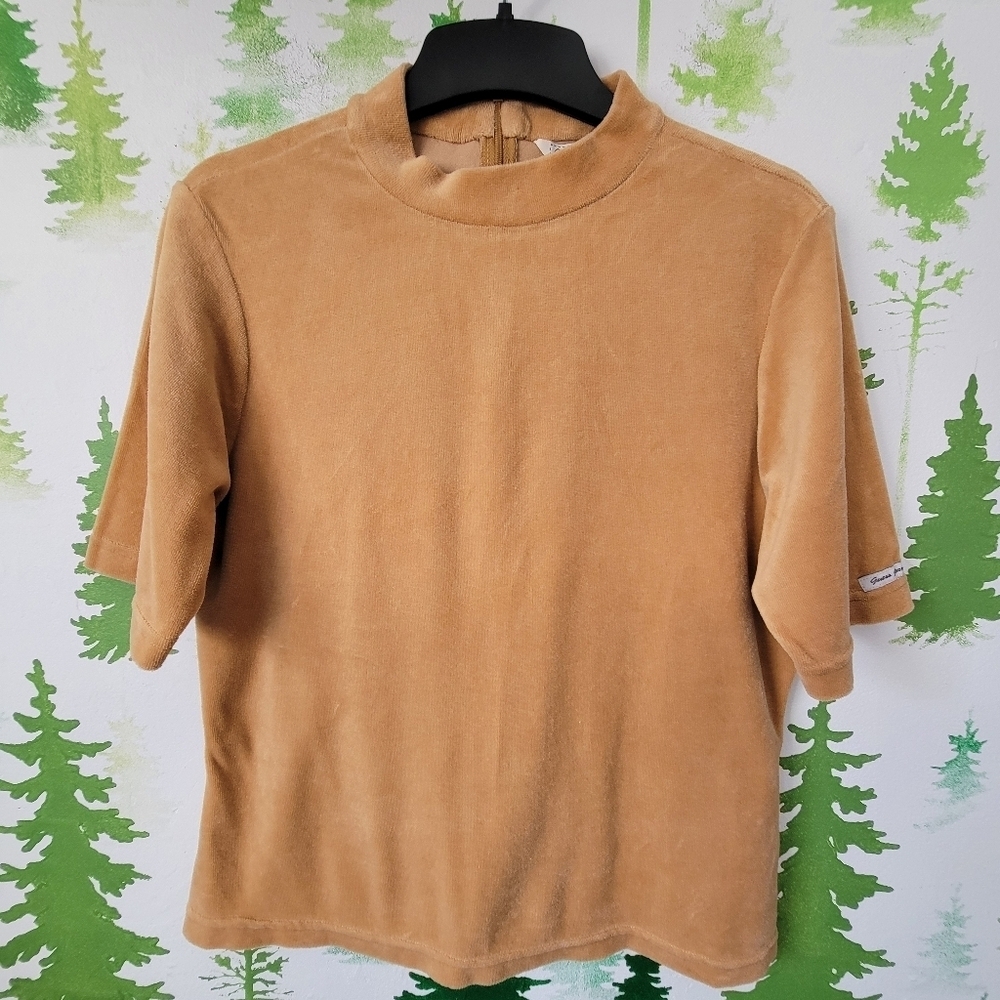 Guess Jeans USA Velour Top.